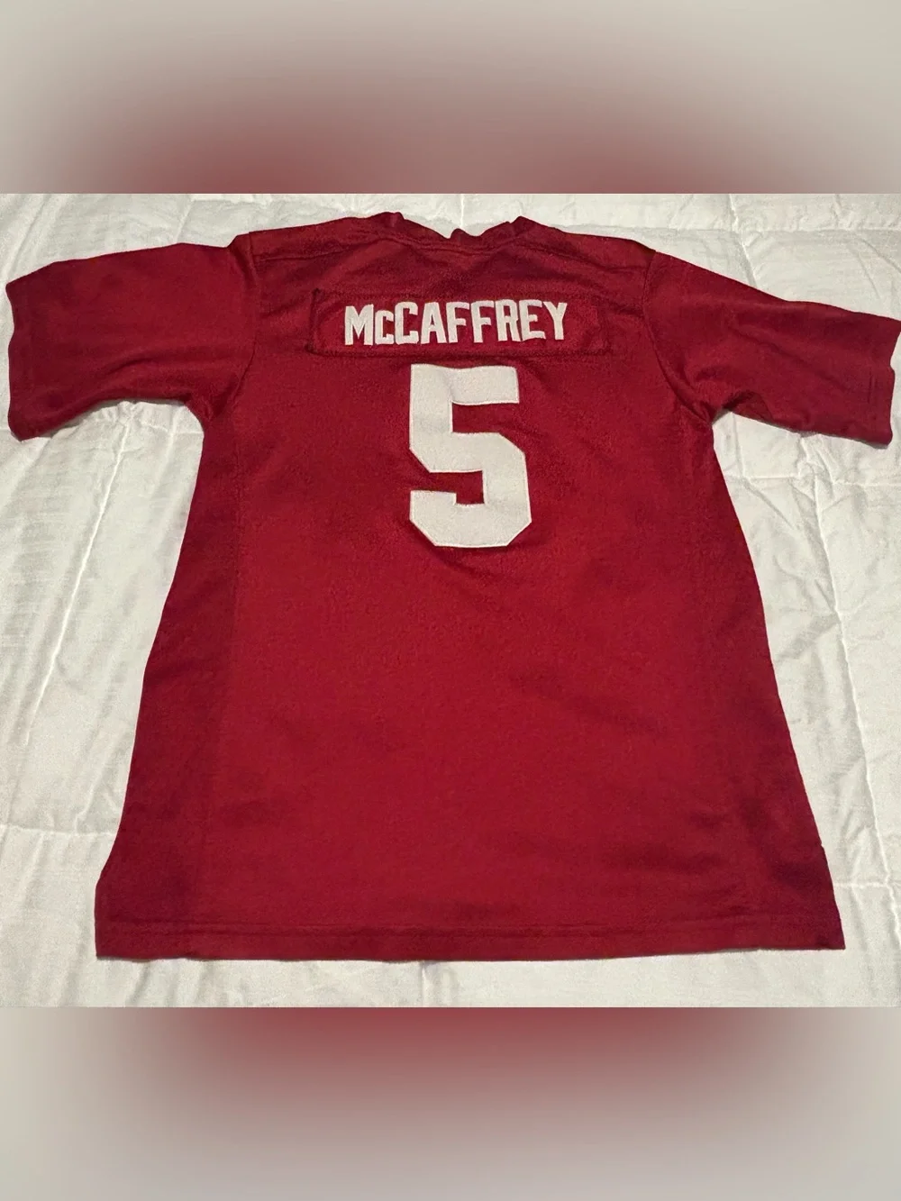 Vintage Christian McCaffery Stanford Cardinal Nike Team Stitched Jersey Youth L